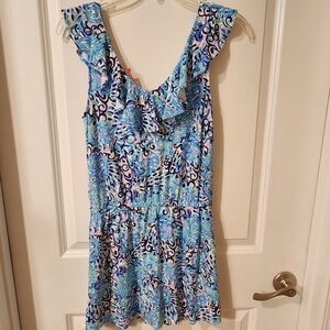 Lilly Pulitzer XS skirt shorts combo romper